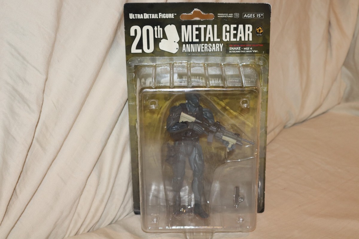 udf メタルギア スネーク MGS4ver オクトカモフェイス Medicom Ultra Detail Figure UDF Metal Gear Solid 4 MGS4 Old