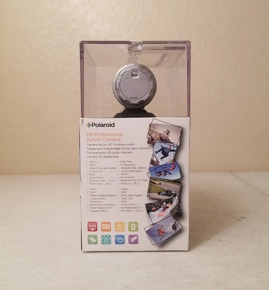 New Polaroid Xs100i HD Professional Action Camera Extreme Edition 2012 - Image 2 of 4