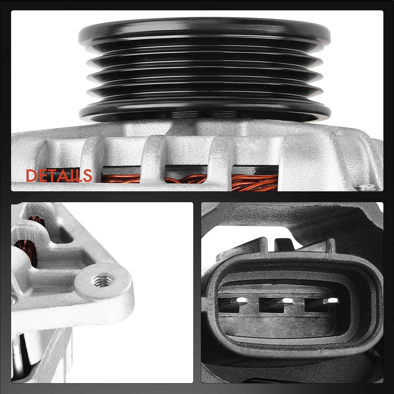 Alternator for Hyundai Elantra 20072012 Kia Soul Spectra Spectra5 90A