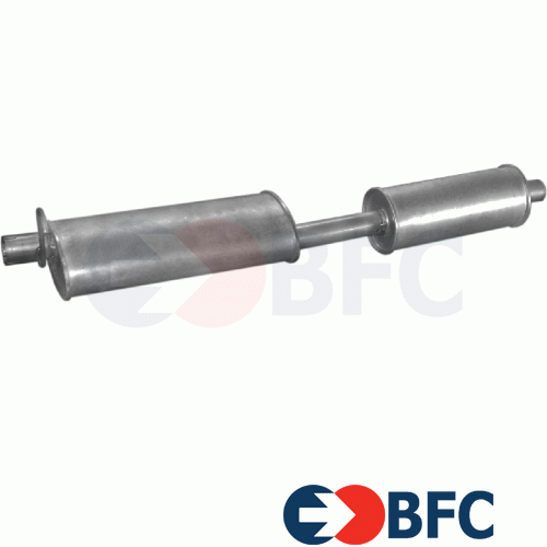 Silenziatore centrale scarico FORD TRANSIT BUS 2.5 D 70/80CV 1986-1988 - Foto 1 di 1