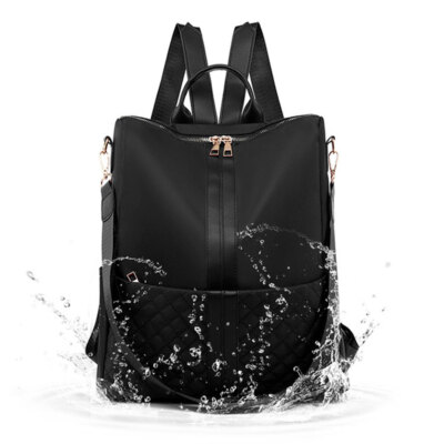Damen Rucksack anti Diebstahl Schulrucksack Freizeit Reise Wandern Backpack