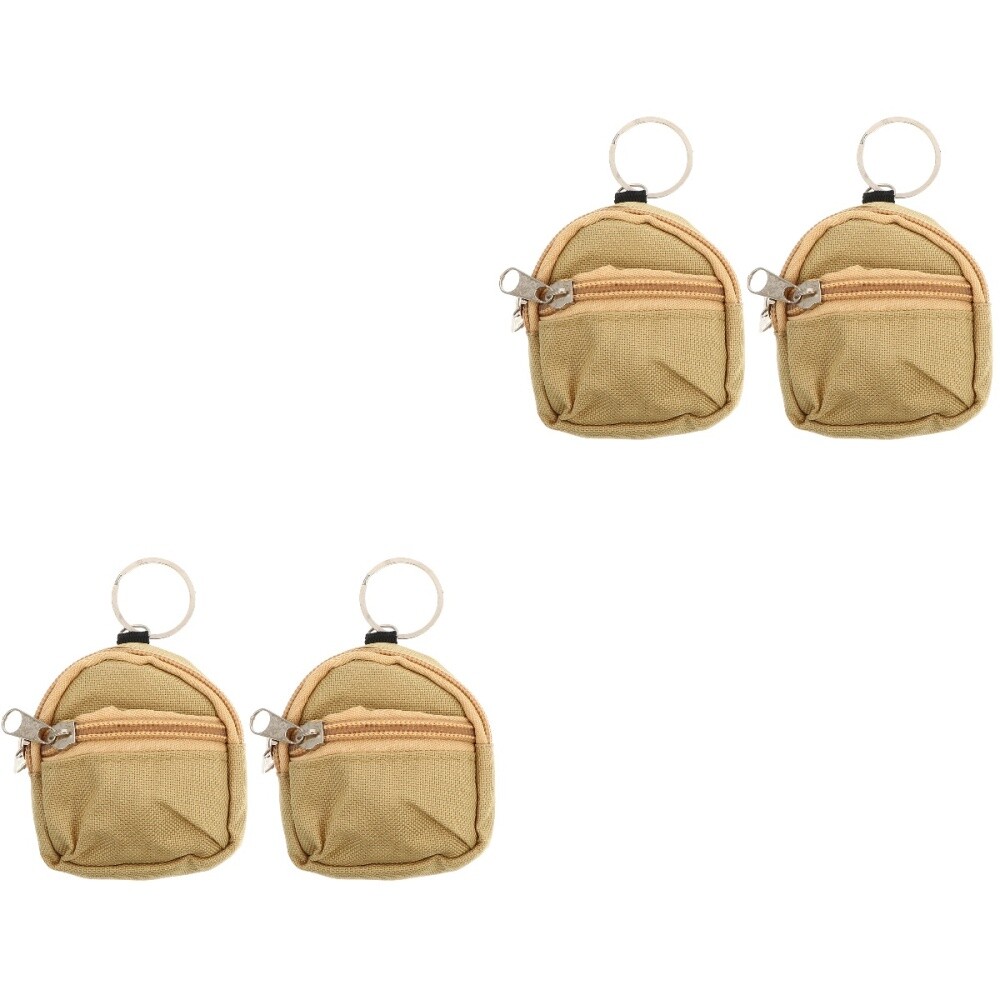 2 Sets Mini Backpack Coin Purse Key Chain Change Small Storage eBay