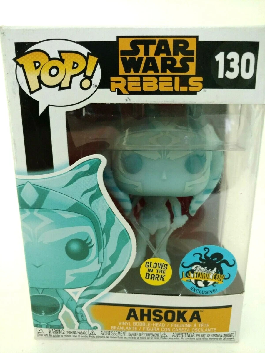 Funko Pop Glow in The Dark Ahsoka Star Wars Rebels 130 2017