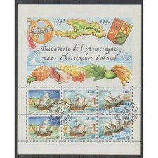 Monaco - Blocs et feuillets - 1992 - No BF57 - Christophe Colomb - Europa - Obli