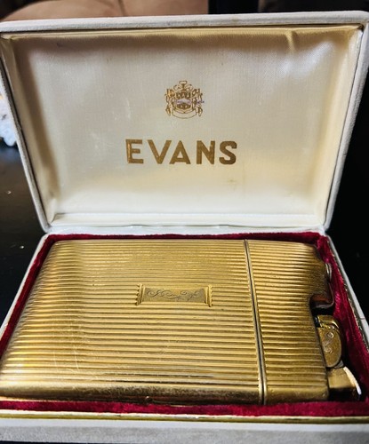 Vintage 1940s Evans Business Card Cig- arette Case - Picture 2 of 9