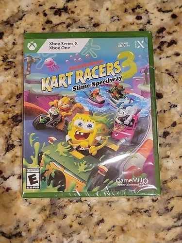 Nickelodeon Kart Racers 3:Slime Speedway (Microsoft Xbox Series X, 2022) Sponge