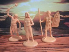 Figurini ATLANTIC Antico EGITTO Soldatini 1:32 Toy Soldiers Vintage /CG/