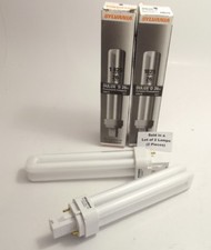 Lot of 2 SYLVANIA DULUX 20679 26 Watt - 1850 Lumen CFL Lamps - 2 Pin G24d-3 Base