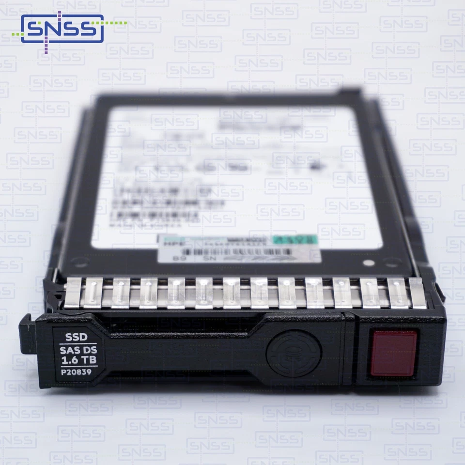 HPE 1.6TB SAS 12G MIXED USE SFF DS SSD P19915-B21 P20839-001 3DWPD EX VAT £399