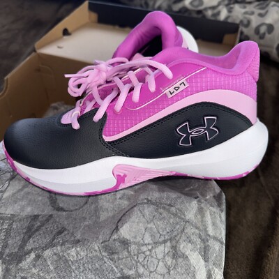 Youth Kids Under Armour Lockdown 7 Basketball Shoes Size 7Y