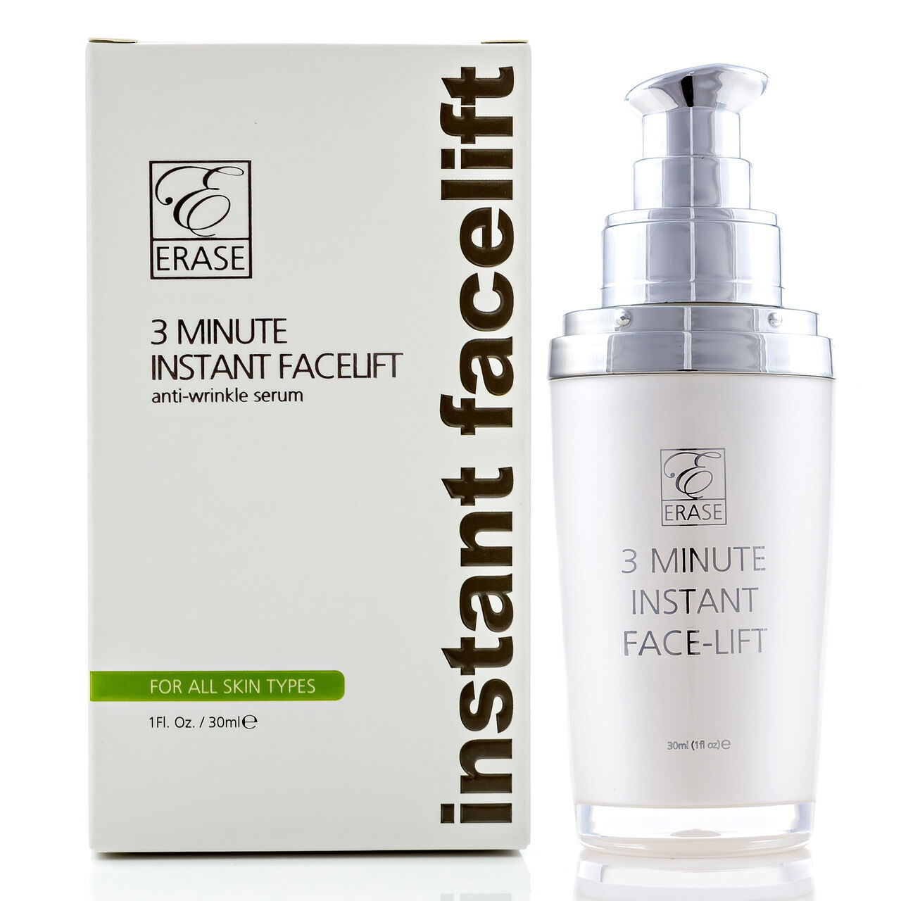 Erase Cosmetic 3 Minute Instant Face-Lift Serum Anti-Ageing Anti-Wrinkle Beauty - Picture 10 of 11