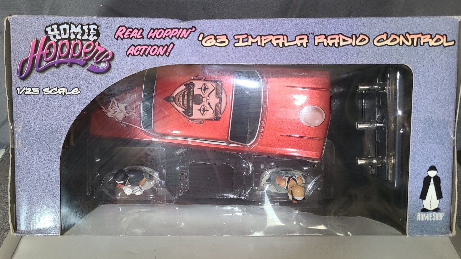 New Lindberg Homie Hoppers '63 Chevy Impala Lowrider Clowns 1/25