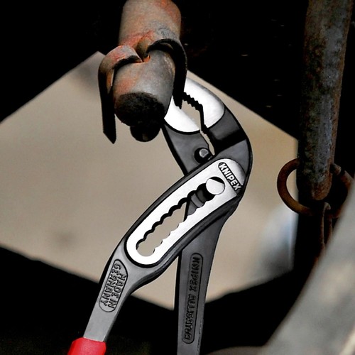 Knipex Water Pump Pliers 250mm (10in) Alligator Self Locking PVC Grips 88 01 250 - Picture 5 of 5