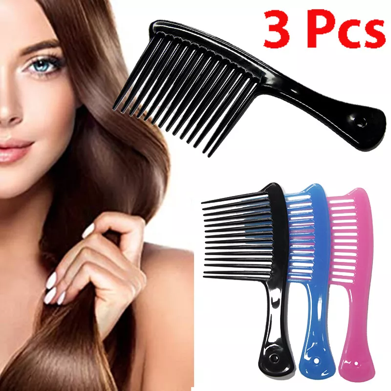 Peigne À Dents Larges Cheveux Bouclés Grandes Grandes Dents Démêlant €