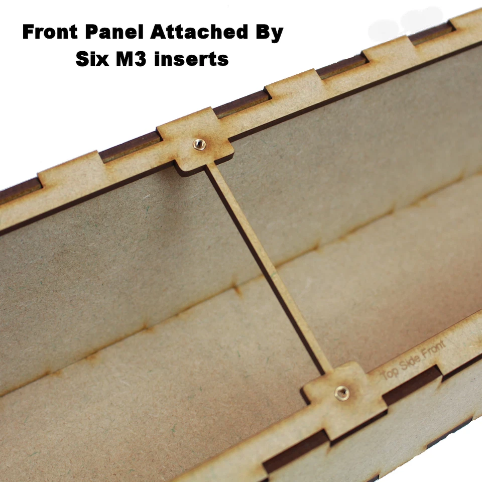 Model Railway Control Panel, Mimic Switch/ Indicator Electronics Box - Image 3 of 4
