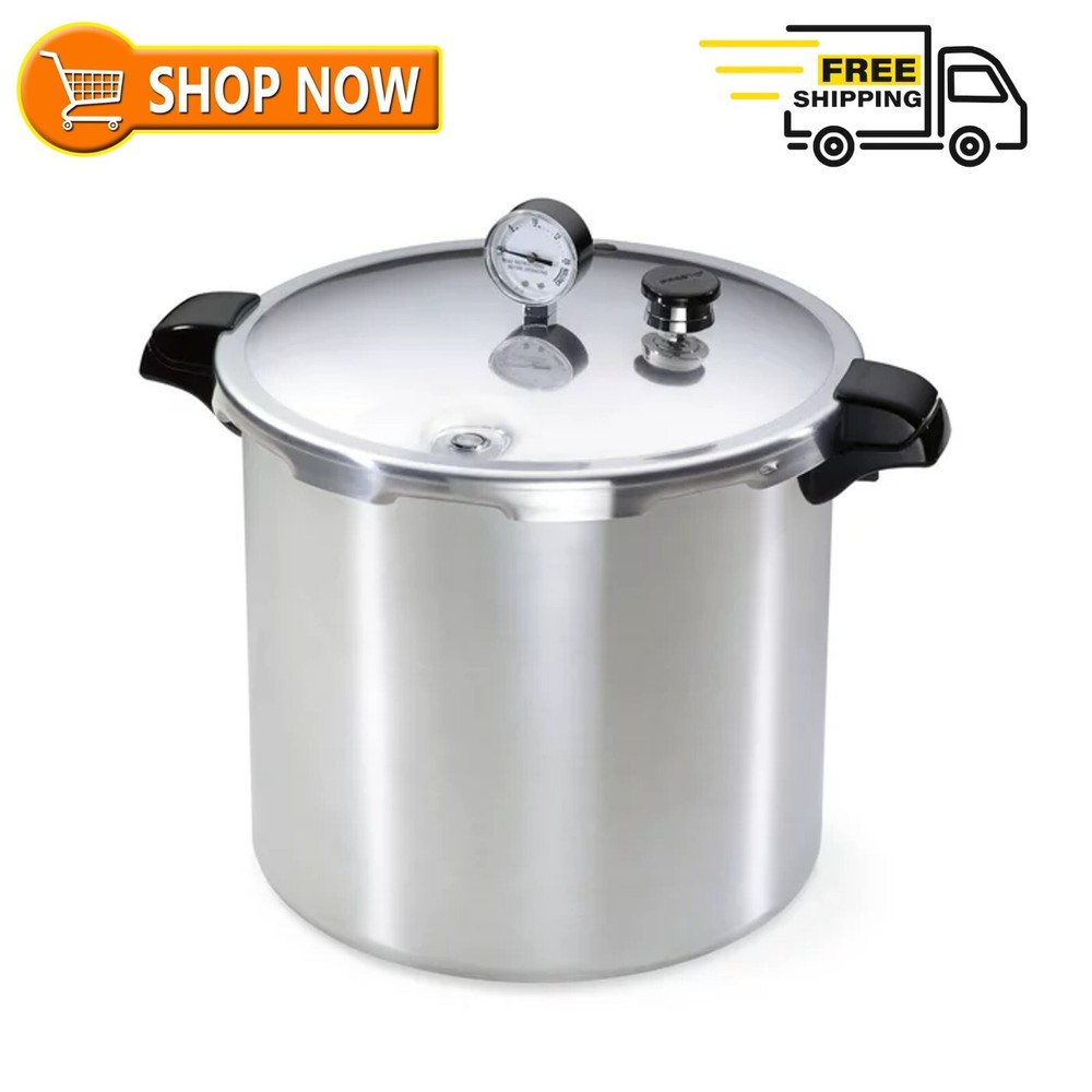 23 Quart Aluminum Pressure Canner and Cooker