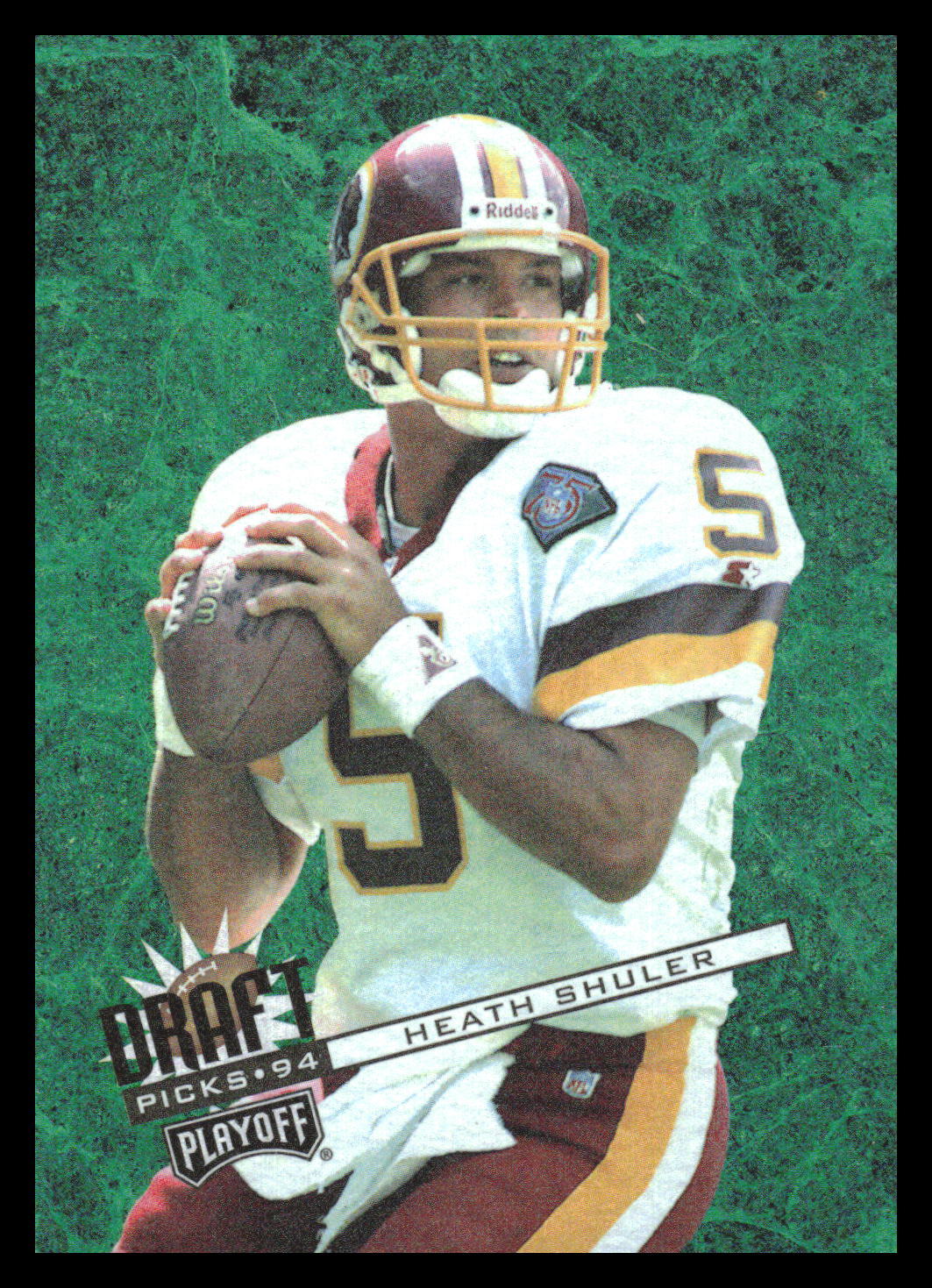 1994 Playoff Contenders Heath Shuler #119 RC Washington Redskins 3L