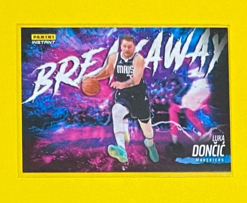 2023-24 Panini Instant Luka Doncic BREAKAWAY 1/4085 SP Dallas Mavericks #B14 🔥