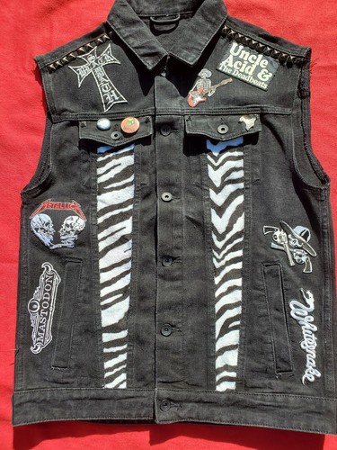 Punk Rock Denim Jacket Studs \u0026 Spikes 