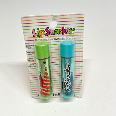 BONNE BELL LIP SMACKERS Y2K HOLIDAY Lip Gloss Strawberry Kiwi Mint Choco, NEW..
