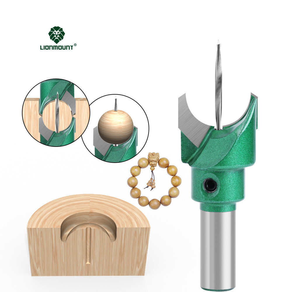 Wooden Bead Making Drill Bit Set Cutter Kit Milling Buddha Beads