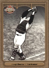 2003 Fleer Fall Classics Championship Gold #15A Yogi Berra Yankees /50