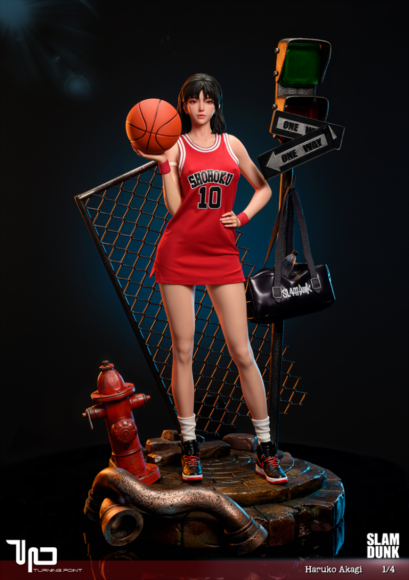 Haruko Akagi Turning Point Studio Slam Dunk PU Collectibles 1/4