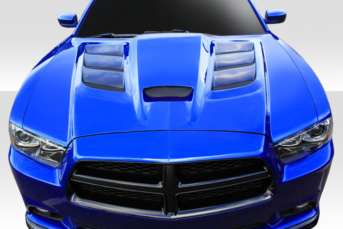 Carbon Creations Hellcat Look Hood - 1 Piece for 2015-2018 Charger