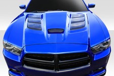 For 2011-2014 Charger Duraflex Viper Look Hood - 1 Piece