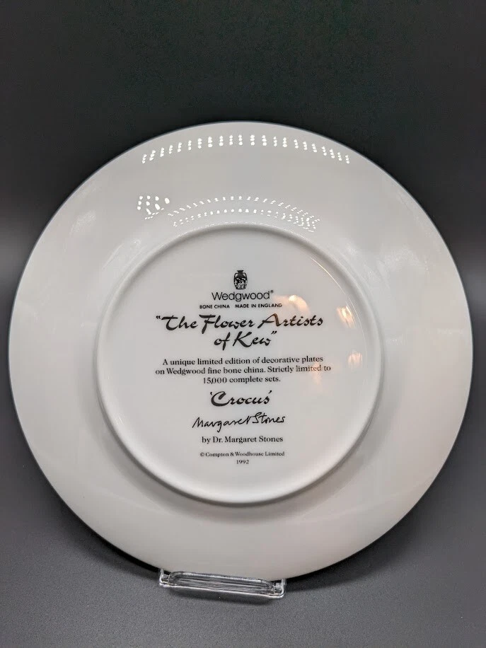 Juego de 6 platos Wedgwood "The Flower Artists of Kew" NUEVO EN CAJA Foto 3 de 4