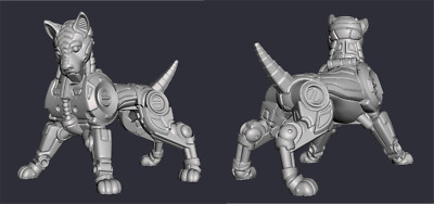 Cyber Pooch Ignis Quadrant TGM-7 EC3D