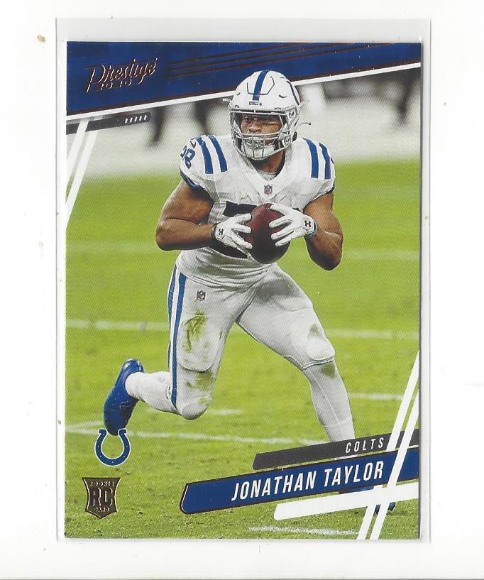 2020 Prestige #315 Jonathan Taylor (CHRONICLES) RC Rookie Colts