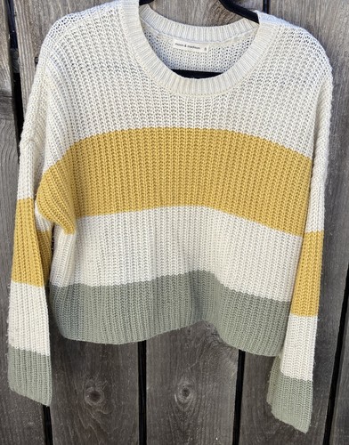 Madison Multicolor Cable Knit Sweater 