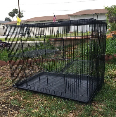 MCAGE LARGE Tight Wire Space Animals Chew-Proof Cage Hamster Ferret Rat Mice Gerbil