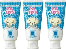 Set of 3!!Apagard Apa-Kids toothpaste 60g the first nanohydroxyapatite  reminer