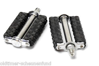 Blockpedale ohne Reflektor, für Fahrzeuge aus den 30-50 Jahren, Gewinde M14x1.25