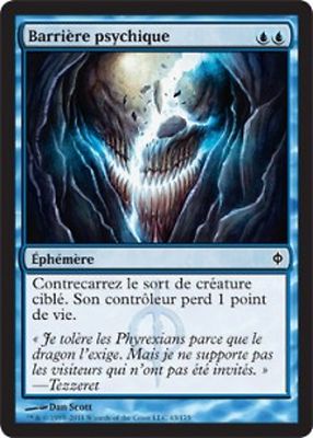 *MRM* FR/VF 4x Psychische Barriere (Psychic Barrier) MTG New Phyrexia
