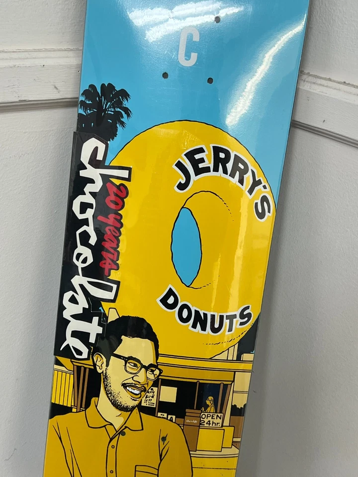 Jerry Hsu Chocolate tabla de skate 2014 City Series Evan Hecox TOTALMENTE NUEVA Foto 2 de 4