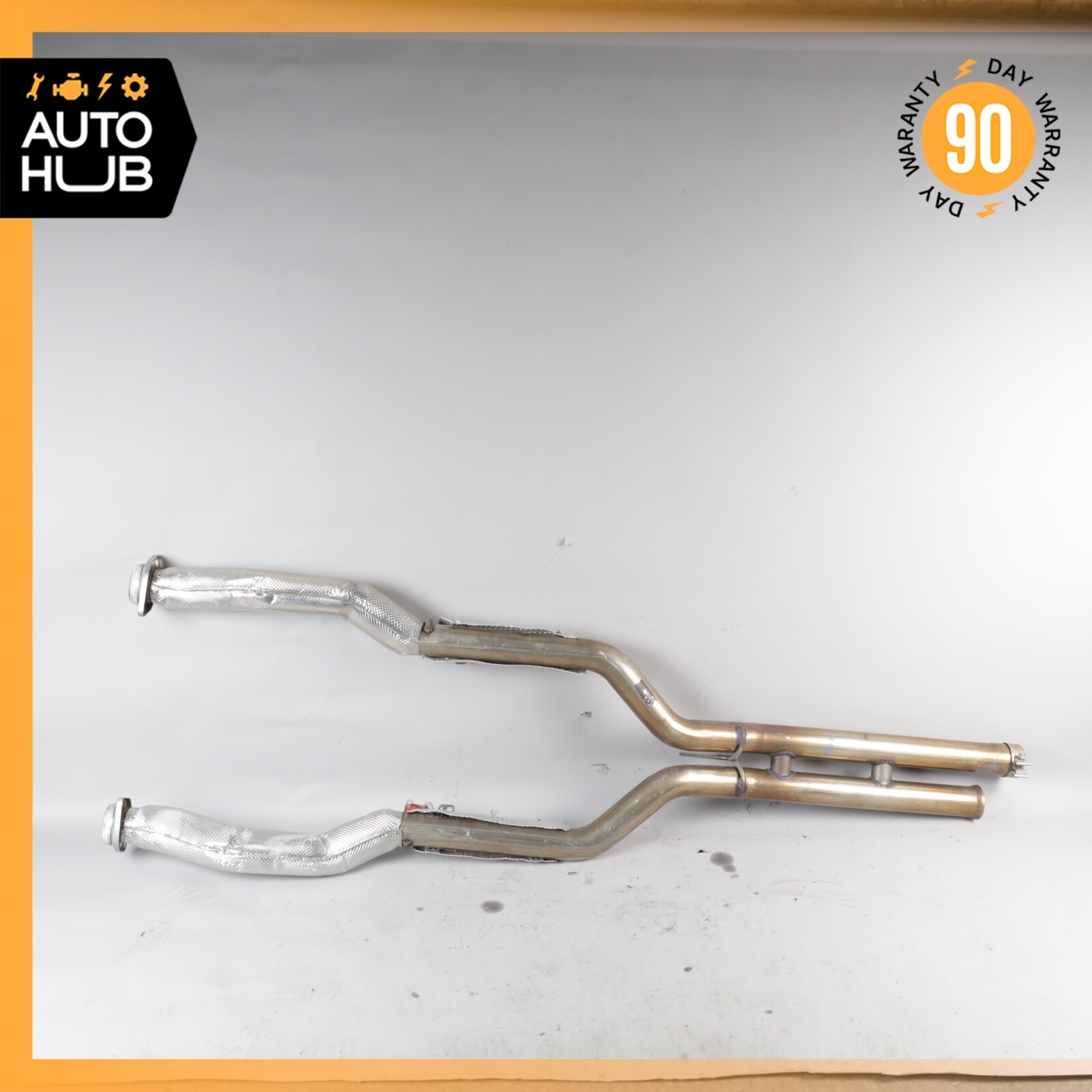 18-23 Aston Martin DB11 4.0L V8 Engine Center Exhaust Cross Pipe OEM