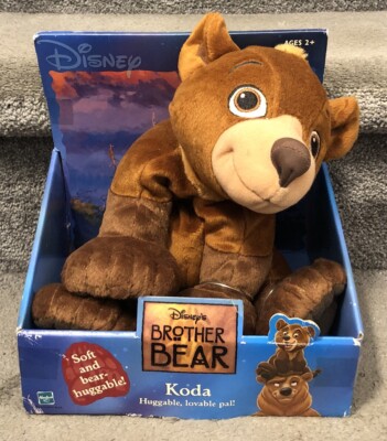 Disney Brother Bear Koda 10  Stuffed Plush Bear 2003 Hasbro NEW NIB