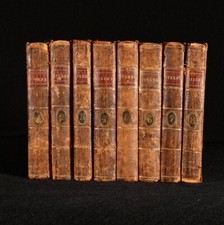 1800 8vols The Works of Laurence Sterne Tristram Shandy Life of the Author