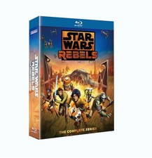 Star Wars: Rebels Blu Ray Collection Seasons 1-4 DVD,10- Discs New. Sealed..