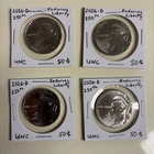 4 coin lot 2026-D Enduring Liberty Uncirculated Half Dollar 250th Anniversary.