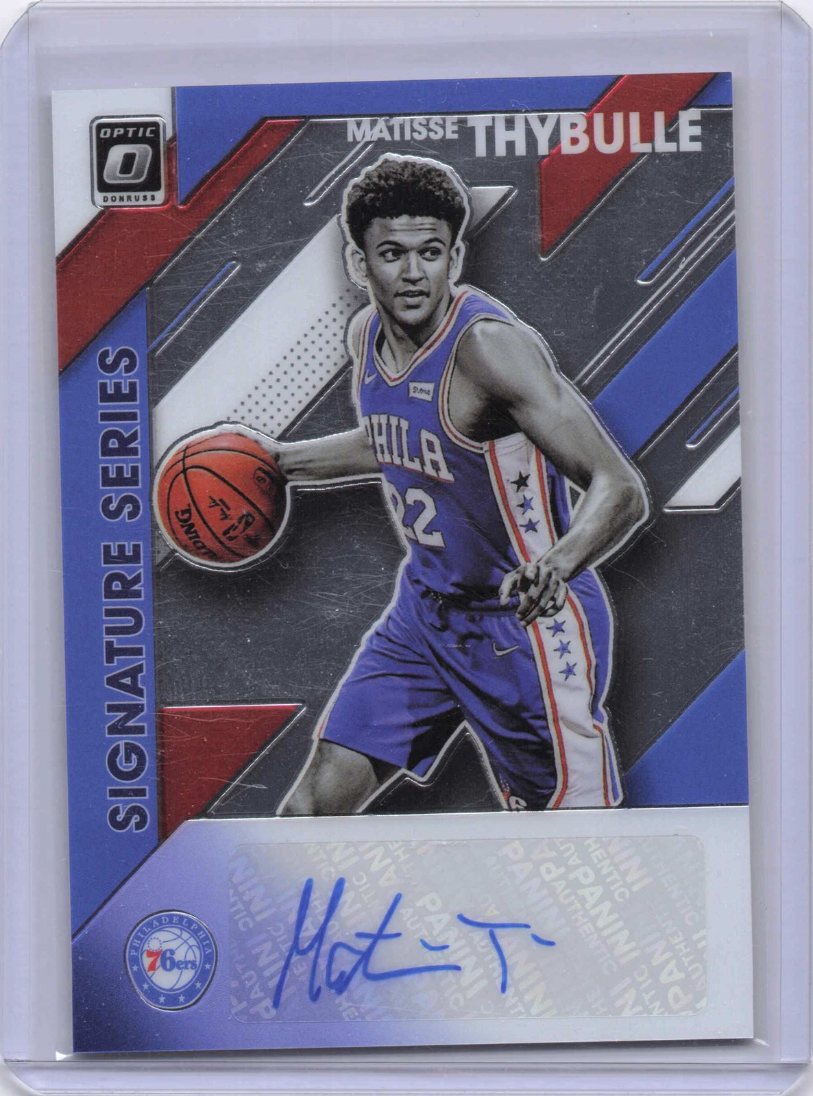 2019-20 Donruss Optic #SS-MTH Matisse Thybulle Signature Series