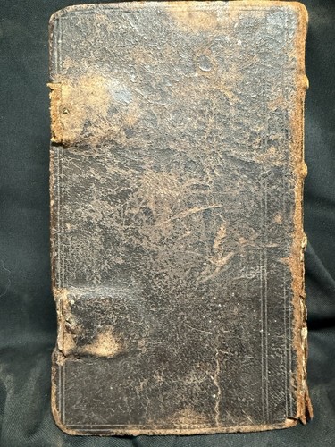 1700’s GERMAN BIBLE Old New Testaments ILLUSTRATED Black Letter - Picture 23 of 23