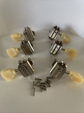 Gibson Deluxe Tuners 3 × 3Kluson Style with Bolt Bushing (Nickel, Yellow Key)