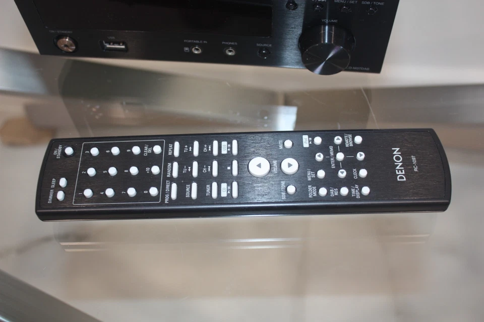 DENON RCD-M37DAB CD/MP3/USB/FM/DAB RADIO with Remote - Image 4 of 4