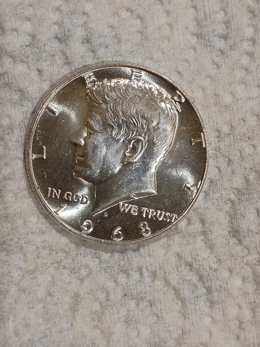 New Listing1968 D Circulated Kennedy Half Dollar 40% Silver