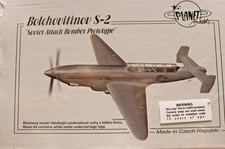 Bolchovitinov S-2 Ultra modern Twin Engine Soviet Fast Bomber Planet Resins 1/72