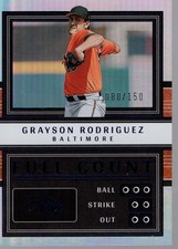 2023 Panini Three and Two Full Count #17 Grayson Rodriguez /150 - BB